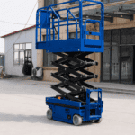 Plataforma elevadora eléctrica tipo tijera de 6–8 m imagen en miniatura 2