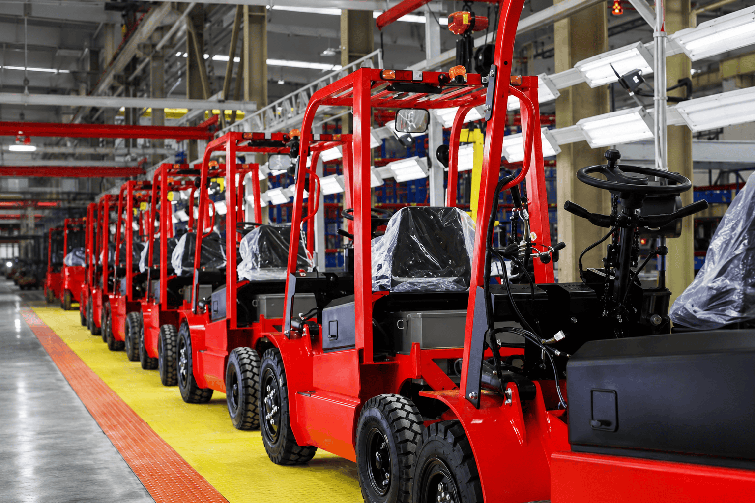 Machinery packing and shipment preparation