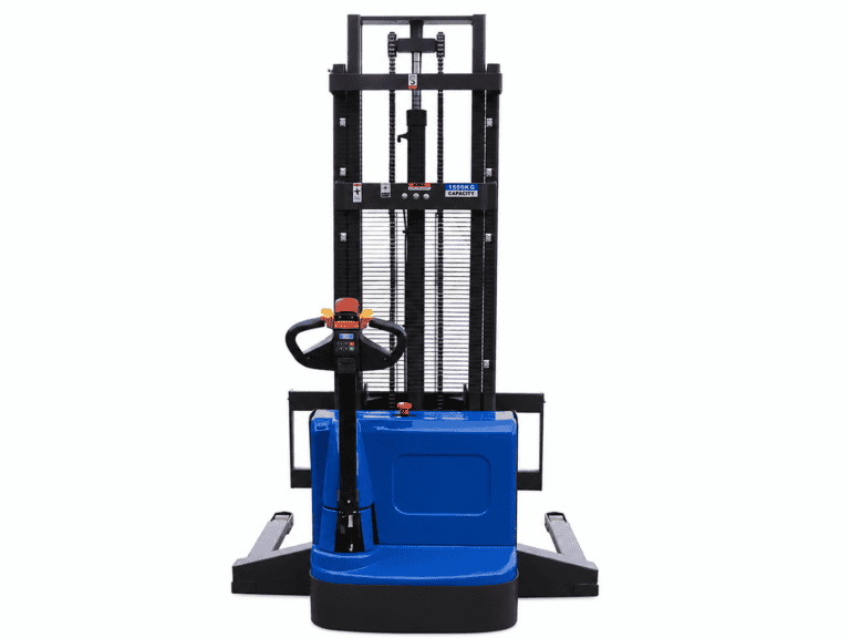 1.5–2 Ton Walkie Electric Pallet Stacker, 3.5 m Lift