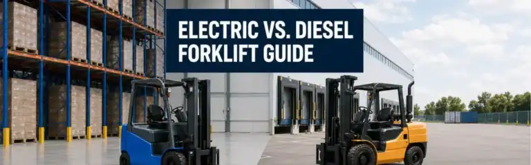 Electric vs. Diesel Forklift: Which Is Better for Your Operation?