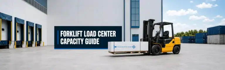 Forklift Load Center Explained: How It Changes Actual Capacity