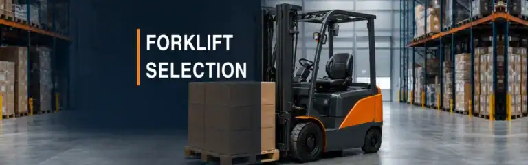 How to Choose a Forklift: Capacity, Height, Power and Aisle Width