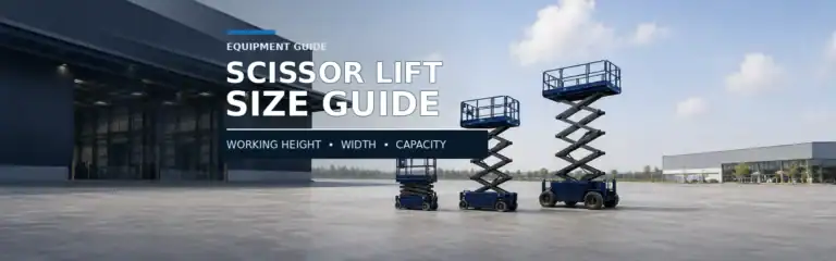 Scissor Lift Size Guide: Working Height, Width and Capacity